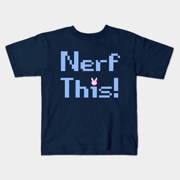 Nerf This! Kids T-Shirt by Jisu